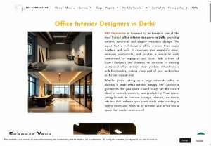 Office Interior Designers in Delhi for Workspaces - SKF Contractor are office interior designers in Delhi creating stylish, practical, and comfortable workspaces, boosting employee productivity and client impressions.