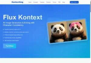 Screenshot of Kontext Image: AI Image Editing