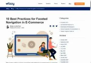Screenshot of Faceted Navigation in E-Commerce: Boost UX &amp; SEO with Wizzy AI