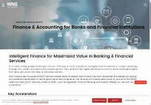 Screenshot of Finance and Accounting Outsourcing for Financial Institutions