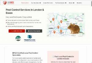 Bugwise Pest Control Services - Bugwise Pest Control provides rodent, insect, and wildlife management services, offering specialist treatments 24/7.