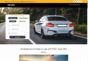 Kumbakonam to Madurai Cabs: Save 28% Extra