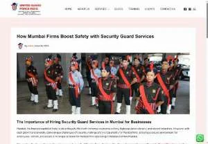 Screenshot of Best Security Guard Services in Mumbai