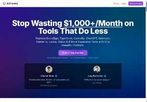 AllForms - 17 SaaS tools for the price of 1.