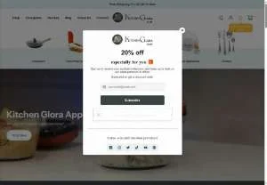 Screenshot of KitchenGlora: Quality Kitchen Tools and Cookware