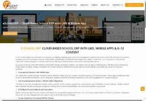 Screenshot of eSchoolERP: School Management Software