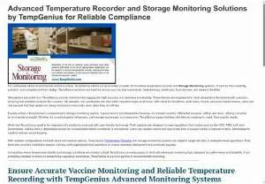 Screenshot of Advanced Temperature Monitoring Systems for Reliable Accuracy and Compliance