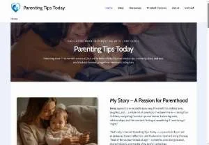 Screenshot of Parenting Tips Today