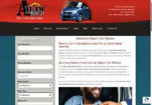 Screenshot of Barbados Airport Car Rentals