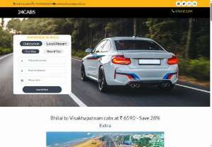 Bhilai to Visakhapatnam Cabs