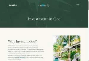 Screenshot of Land Property in Goa