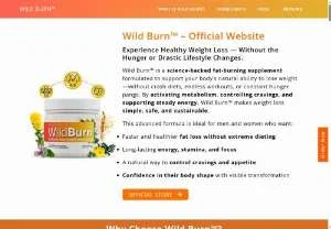 Screenshot of WildBurn Weight Management Supplement