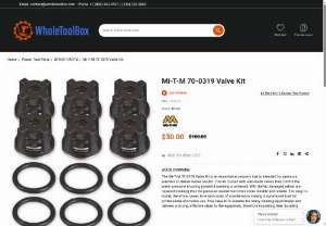 Mi-T-M 70-0319 Valve Kit - Mi-T-M 70-0319 Valve Kit is available at competitive prices with same-day shipping and a satisfaction guarantee.