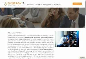 Screenshot of IT Services for Business