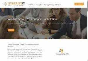 Screenshot of Windows Server 2012 Support and Installation