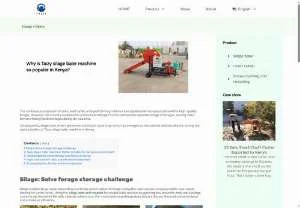 Screenshot of Taizy Silage Baler Machine Popularity in Kenya