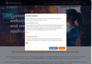 Climbing Turn - Climbing Turn is a software agency specialising in online applications and bespoke websites. Power up your business with a custom website or web application tailored for your business need. Don't underestimate the power and importance and implementation of a consistent brand, with our help you'll stand head and shoulders above the crowd.   You are not constrained to your initial requirement,...