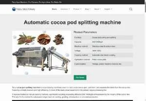 Screenshot of Cocoa Pod Breaking Machine