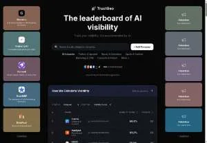 Screenshot of TrustGeo