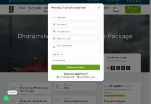 Screenshot of Dharamshala Mcleodganj Tour Package