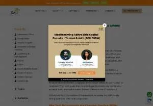 Screenshot of One-Year MBA Programs for Technology Professionals in India