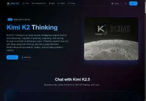 Screenshot of Kimi K2