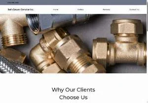 Screenshot of Ike's Sewer Service