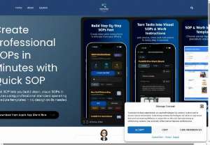 Quick SOP App | SOP Maker with Templates & PDF Export - Quick SOP is an SOP maker app to create standard operating procedures and work instructions fast with templates and PDF export.