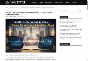 Subscription-Based OpEx Model in the USA: Device Leasing and DaaS - Discover how specialized IT models help businesses save on technology costs by switching from capital expenditure to operating expense models.