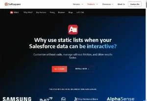 Screenshot of Salesforce Inline Edit Lightning Component