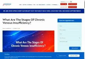 Screenshot of Stages of Chronic Venous Insufficiency
