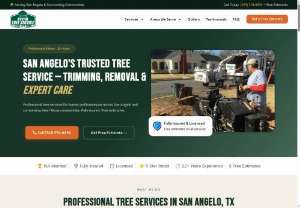 Flynn Tree Service - Flynn Tree Service is a full-service tree care company serving San Angelo, TX and surrounding communities. Owned and operated by Pete Flynn, a professional arborist with 22 years of experience, we provide tree trimming, tree removal, stump grinding, tree pruning, cabling and bracing, deep root fertilization, insect and disease control, and AirSpade services. Fully insured with free estimates....