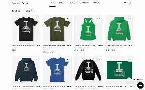 Screenshot of Symbiotic Design - Tee and Gear Designs