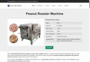 Screenshot of Commercial Peanut Roaster Machine for Groundnut and Nut Baking