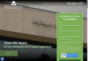 Murray & Murray Personal Injury Attorneys - At Murray & Murray, we know that you need both legal guidance and moral support after being in an accident and suffering a serious injury. Ever since our law firm first opened its doors in 1931, we have been proudly delivering just that and so much more for the people of Sandusky, Ohio.