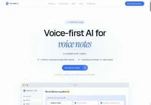 Screenshot of Mumble AI