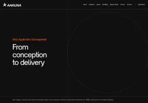 Screenshot of Web Application Development Brisbane - AAKUNA