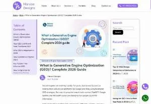 Screenshot of What is Generative Engine Optimization (GEO)? Complete Guide