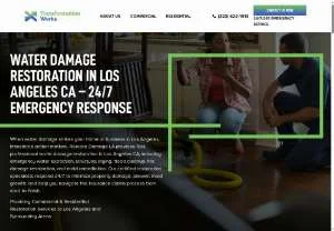 Screenshot of Los Angeles Restoration Company