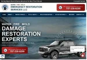 Screenshot of Emergency Restoration Services LLC of Virginia Beach, VA