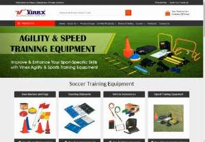 Vinex Track & Field Training Equipment Manufacturer,  Wholesaler and Supplier in Meerut India - BHALLA INTERNATIONAL is doing business since 1957 under the brand name VINEX. The company is pioneer in manufacturing Track & Field Equipment,  Soccer Accessories,  Primary Sports Equipment,  Football Equipment,  Rhythmic Gymnastics,  Basketball Equipment and many more Sports Equipment.