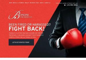 California Business Attorney - The Bononi Law Group, LLP, provides solutions to employers and employees facing employment law questions, legal challenges and disputes.