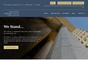 Brydon, Swearengen & England -|- A law firm based in Jefferson City, Missouri - Brydon, Swearengen & England P.C. is a law firm based in  Missouri comprised of accomplished attorneys who represent diverse regional and local interests.