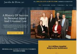 New Haven Personal Injury Attorneys | Criminal Defense Lawyers - Jacobs & Dow, LLC offers experienced representation for personal injury and criminal defense matters in New Haven, Connecticut. Contact today at (203) 772-3100.