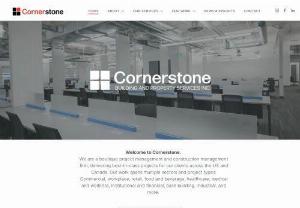 Office renovations GTA, Commercial Contractors - Cornerstone is a company dedicated to servicing all your needs in the areas of Interior Renovations, Project Management & Facility Services. Based in Mississauga, Ontario, Cornerstone services clients from coast to coast.