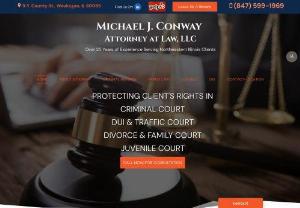 IL Divorce Attorney - Located in Waukegan, Illinois, Michael J. Conway Attorney at Law, L.L.C. handles cases related to criminal defense, family law and juvenile law.