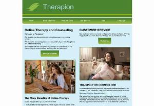 Online Counseling. Therapion - Online counseling services.