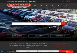 Used Cars Indianapolis IN | Used Cars & Trucks IN | Gray Auto - Used Cars Indianapolis IN At Gray Auto, our customers can count on quality used cars, great prices, and a knowledgeable sales staff.