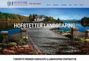 interlocking patio stones - Hofstetter Landscaping are the most reliable & professional contractors for landscaping, outdoor remodeling and repair service in Toronto. Hofstetter Landscaping has been a fixture on the Toronto landscaping scene for over 20 years.