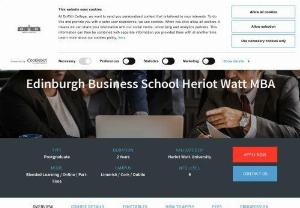 Edinburgh Business School Heriot Watt MBA | Online MBA Ireland | Masters in Business Administration Courses Limerick - Internationally recognised MBA programme designed to prepare graduates for a career in business administration. Available full-time and part-time, our Master of Business Administration course is accredited by Heriot Watt University and offers both intellectual rigour and applied business experience. Study through Dublin, City Centre, Limerick & Cork.